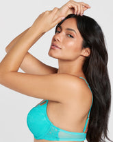 La Senza Hello Sugar Plunge Bra Teal / 34B